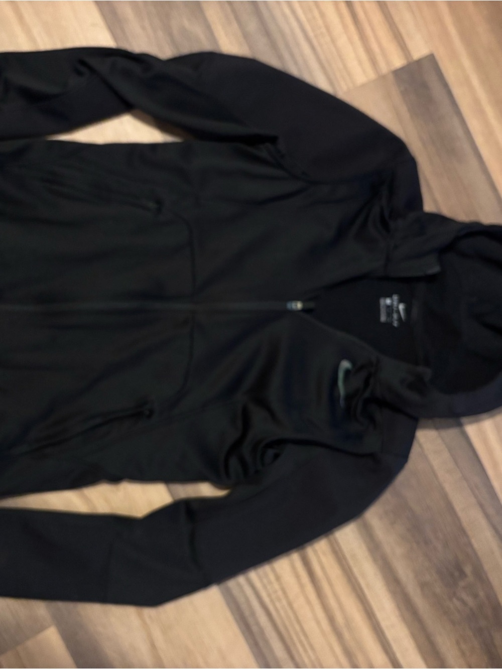 Nike Black Full-Zip Performance Hoodie Jacket
